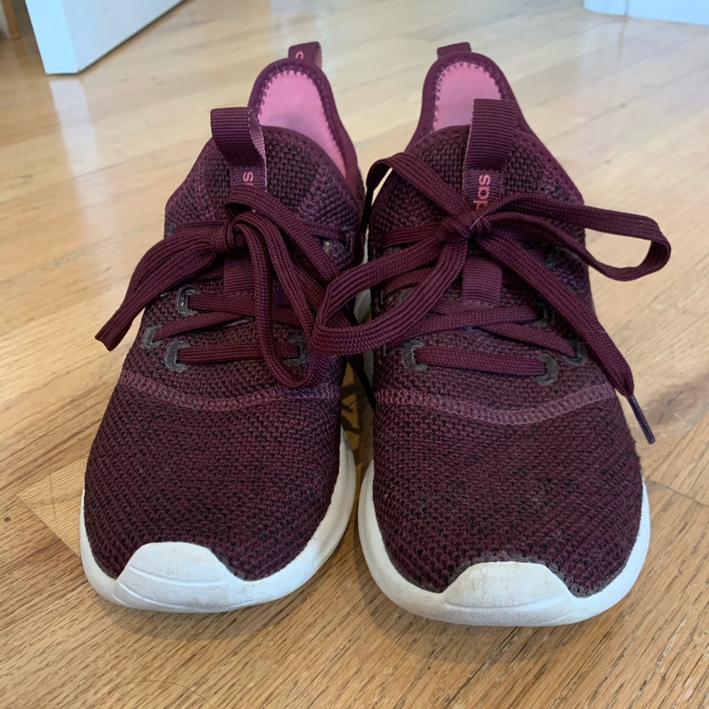Adidas Maroon Womens Sneakers